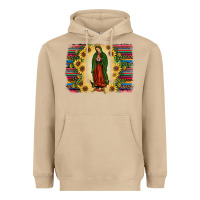Serape Our Lady Of Guadalupe2 Heavyweight Hoodie | Teevron