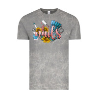 Cloud Rock nails Vintage Tee - BarkalooDesign