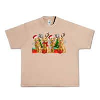Burro golden dogs with christmas Urban Heavy Tee - Zillion Design Studio