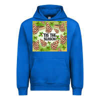 Cobalt tis the season christmas tree cake Urban Hoodie - MaliasSmallBusiness
