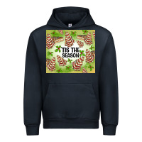 Navy tis the season christmas tree cake Urban Hoodie - MaliasSmallBusiness