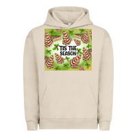 Pigment French Oak tis the season christmas tree cake Urban Hoodie - MaliasSmallBusiness