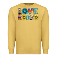 Antique Gold love rodeo Premium Sweatshirt - AdoDesignShop
