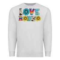 Dove Grey love rodeo Premium Sweatshirt - AdoDesignShop