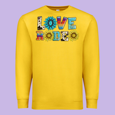 Love Rodeo Premium Sweatshirt Designed By Adodesignshop