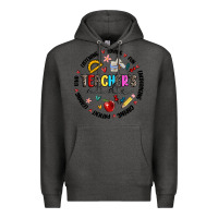 Charcoal Heather teachers aide Premium Hoodie - MaliasSmallBusiness