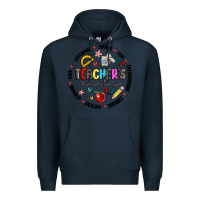 Navy teachers aide Premium Hoodie - MaliasSmallBusiness