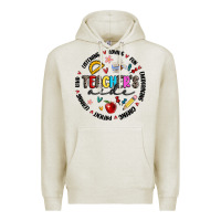 Oatmeal Heather teachers aide Premium Hoodie - MaliasSmallBusiness
