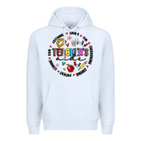White teachers aide Premium Hoodie - MaliasSmallBusiness