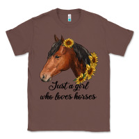 Chestnut just a girl who loves horses Classic Tee - RanaPortraitStore