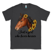 Smoke just a girl who loves horses Classic Tee - RanaPortraitStore