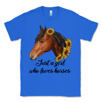 True Royal just a girl who loves horses Classic Tee - RanaPortraitStore