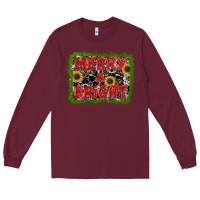 Burgundy marry and bright Long Sleeve Tee - RanaPortraitStore