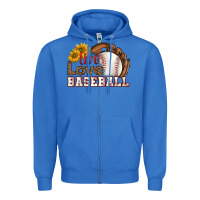 True Royal live love baseball Zipper Hoodie - HRA Design Shop