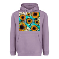 Lavender gemstone sunflower Heavyweight Hoodie - JahusDesignShop
