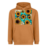 Meerkat gemstone sunflower Heavyweight Hoodie - JahusDesignShop