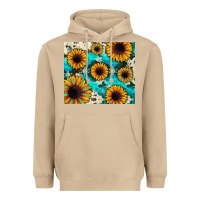 Mushroom gemstone sunflower Heavyweight Hoodie - JahusDesignShop