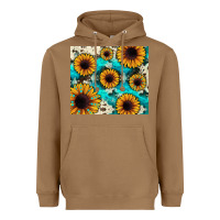 Toasted Coconut gemstone sunflower Heavyweight Hoodie - JahusDesignShop