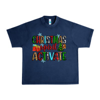 Navy christmas spirit activite Urban Heavy Tee - Zillion Design Studio