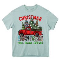 Arona christmas farm fresh Heavy Core Tee - CowhideDigitalArt