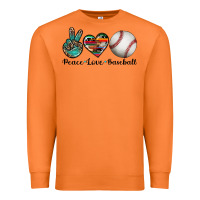 Carrot peace love baseball Premium Sweatshirt - Artiststas