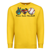 Lemon peace love baseball Premium Sweatshirt - Artiststas