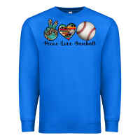 True Royal peace love baseball Premium Sweatshirt - Artiststas
