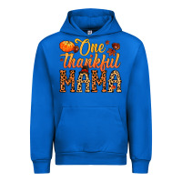 Cobalt one thankful mama Urban Hoodie - MaliasSmallBusiness