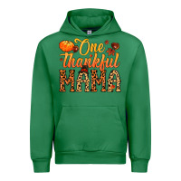 Emerald one thankful mama Urban Hoodie - MaliasSmallBusiness