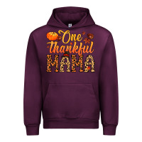 Mauve Wine one thankful mama Urban Hoodie - MaliasSmallBusiness