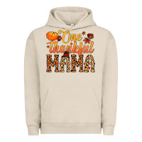 Pigment French Oak one thankful mama Urban Hoodie - MaliasSmallBusiness