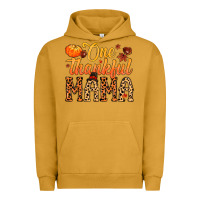 Pigment Peanut Butter one thankful mama Urban Hoodie - MaliasSmallBusiness