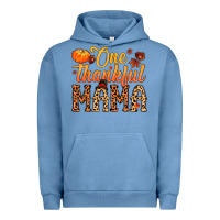 Pigment Pebble Blue one thankful mama Urban Hoodie - MaliasSmallBusiness