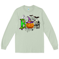 Matcha boo halloween Long Sleeve Tee - Zillion Design Studio