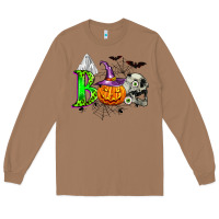 Toasted Coconut boo halloween Long Sleeve Tee - Zillion Design Studio