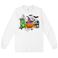 Boo Halloween Long Sleeve Tee | Teevron