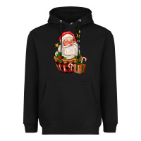 Black santa claus cupcake Heavyweight Hoodie - AdoDesignShop