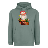 Sage santa claus cupcake Heavyweight Hoodie - AdoDesignShop