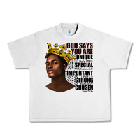 Lunar Rock afro man god says you are Urban Heavy Tee - texasbilliewilder