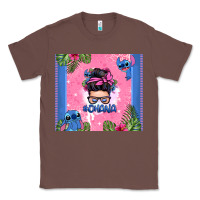 Chestnut ohana stitch messy bun Classic Tee - Zillion Design Studio