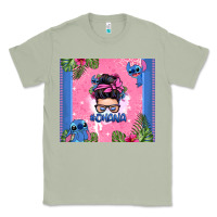 Matcha ohana stitch messy bun Classic Tee - Zillion Design Studio