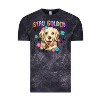 Cloud Black stay golden Vintage Tee - MaliasSmallBusiness