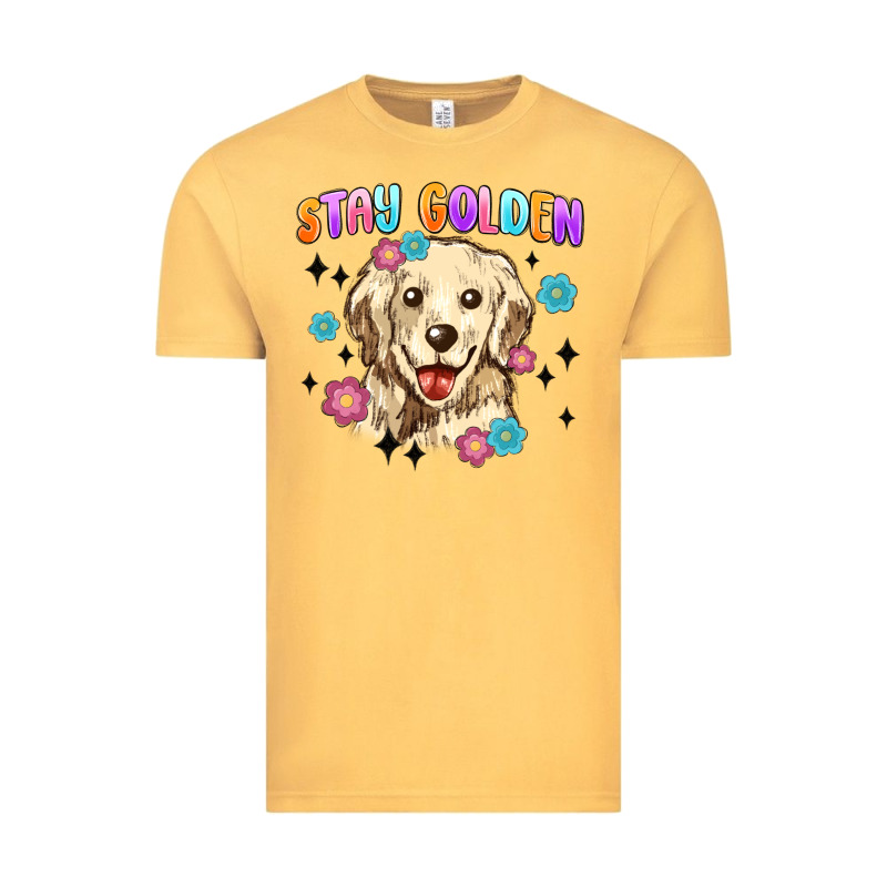 Stay Golden Vintage Tee by MaliasSmallBusiness | Teevron