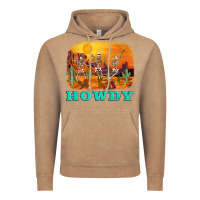 Vintage Coffee western skeleton Vintage Hoodie - AdoDesignShop