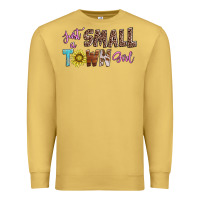 Antique Gold just a small town girl Premium Sweatshirt - AdoDesignShop