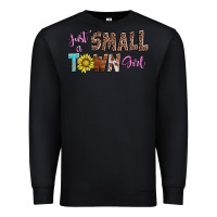 Black just a small town girl Premium Sweatshirt - AdoDesignShop