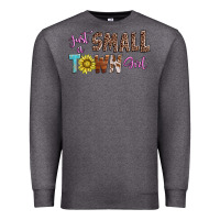 Charcoal Heather just a small town girl Premium Sweatshirt - AdoDesignShop