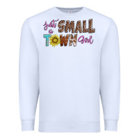 White just a small town girl Premium Sweatshirt - AdoDesignShop