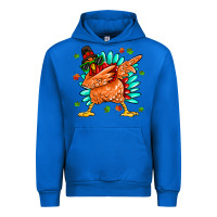 Cobalt turkey Urban Hoodie - MaliasSmallBusiness