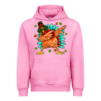 Fuchsia Pink turkey Urban Hoodie - MaliasSmallBusiness